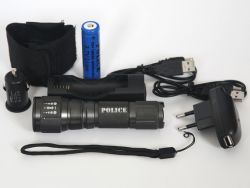 PS-15 Cree Led li Şarjlı El Feneri - 1
