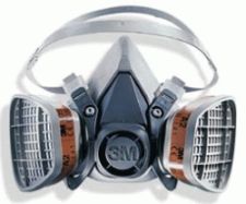 3M 6200 YarımYüz Gaz Maskesi 0070 21 - 1