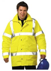 İthal Yüksek Görünürlülüklü Parka 0113 42 - 1